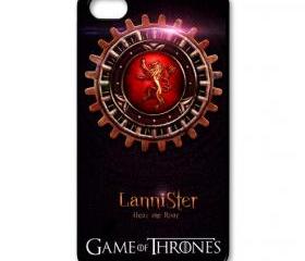 iPhone 4 4s / 5 Case - Game Of Thrones 01 - Hard Case ( Black / White Color Case )